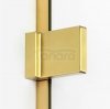 NEW TRENDY Kabina ścianka prysznicowa walk-in AVEXA GOLD BRUSHED 50x200 EXK-3130